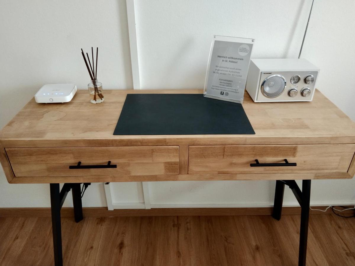 Air-Conditioned, Quiet Apartment - Center Of Sankt Poelten - Smart Tv Εξωτερικό φωτογραφία